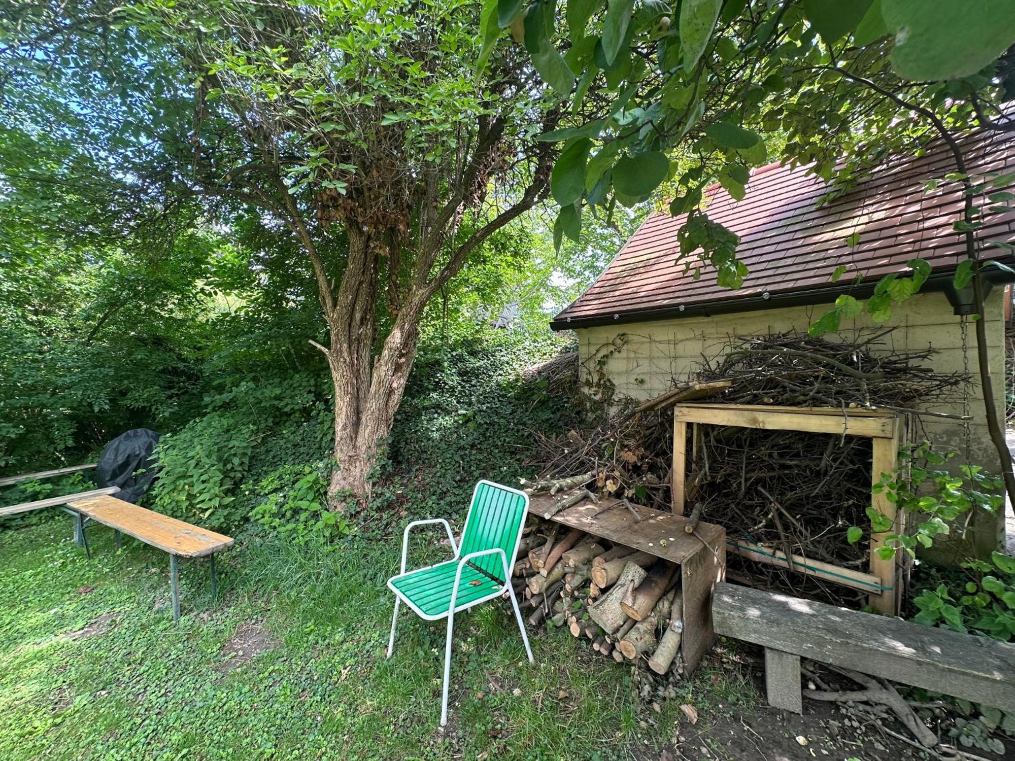 Gemuetliche Blockhuette In Wiennaehe Zofing Exterior photo